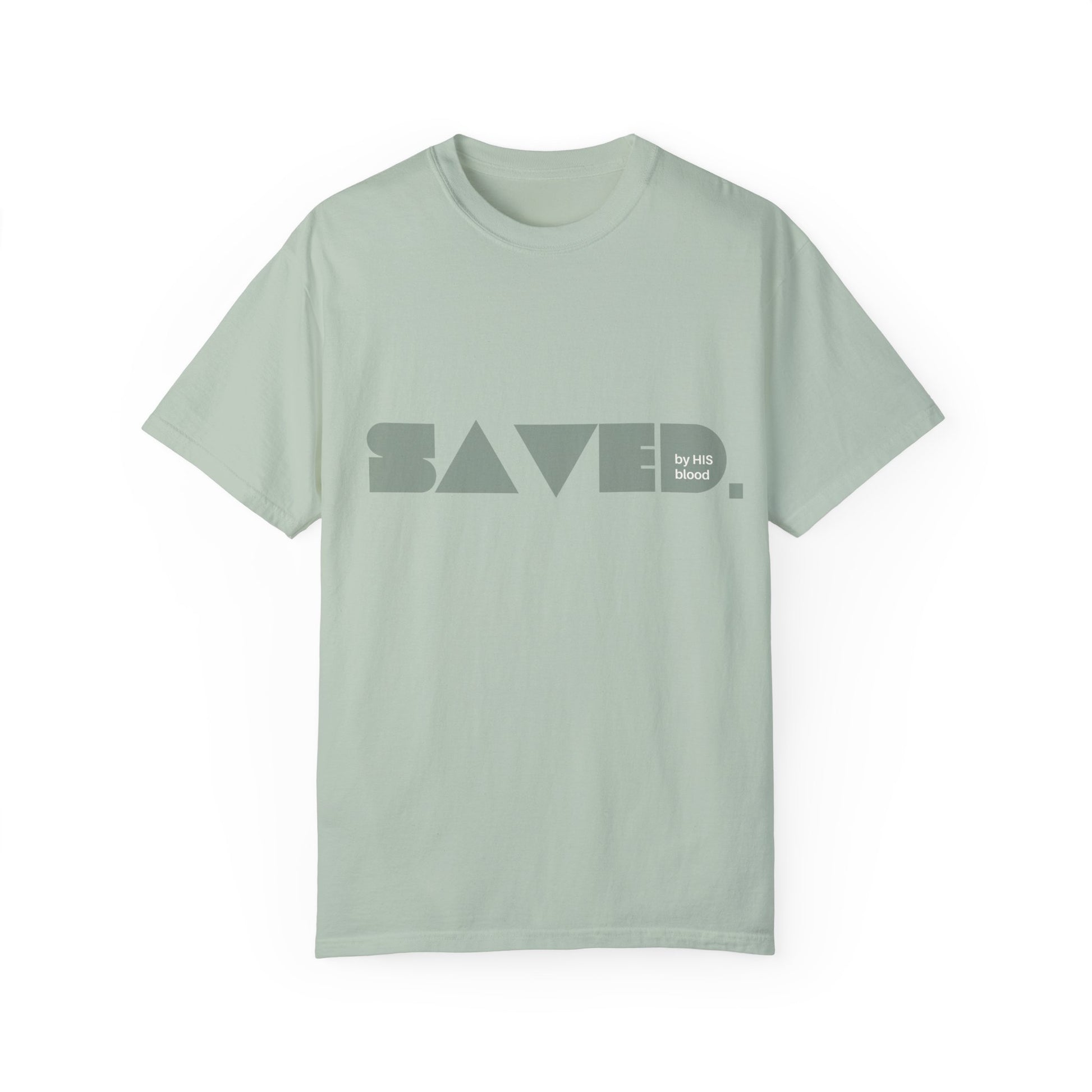 Saved by His Blood "SBHB" Comfort Colors Tee