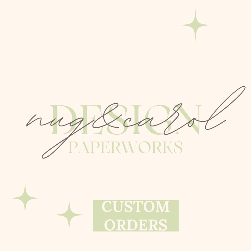 Paperworks| Custom Orders