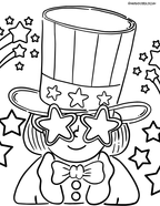 Coloring Pages| July 4th Coloring Pages