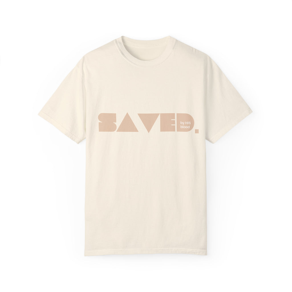 Saved by His Blood "SBHB" Comfort Colors Tee