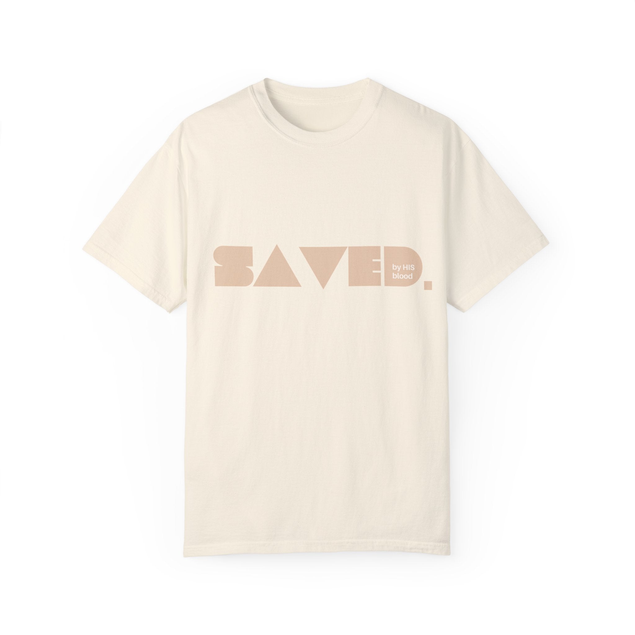 Saved by His Blood "SBHB" Comfort Colors Tee