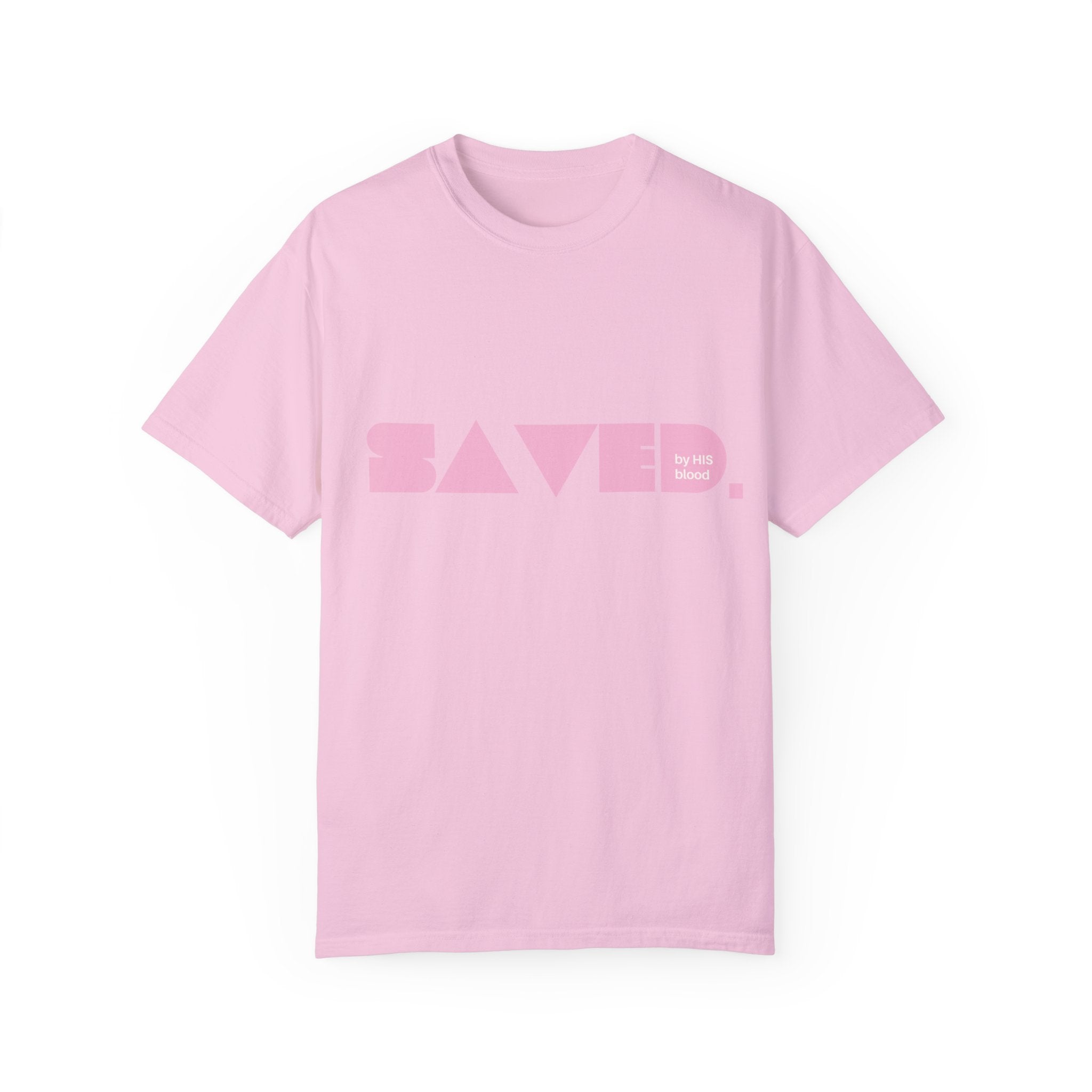 Saved by His Blood "SBHB" Comfort Colors Tee
