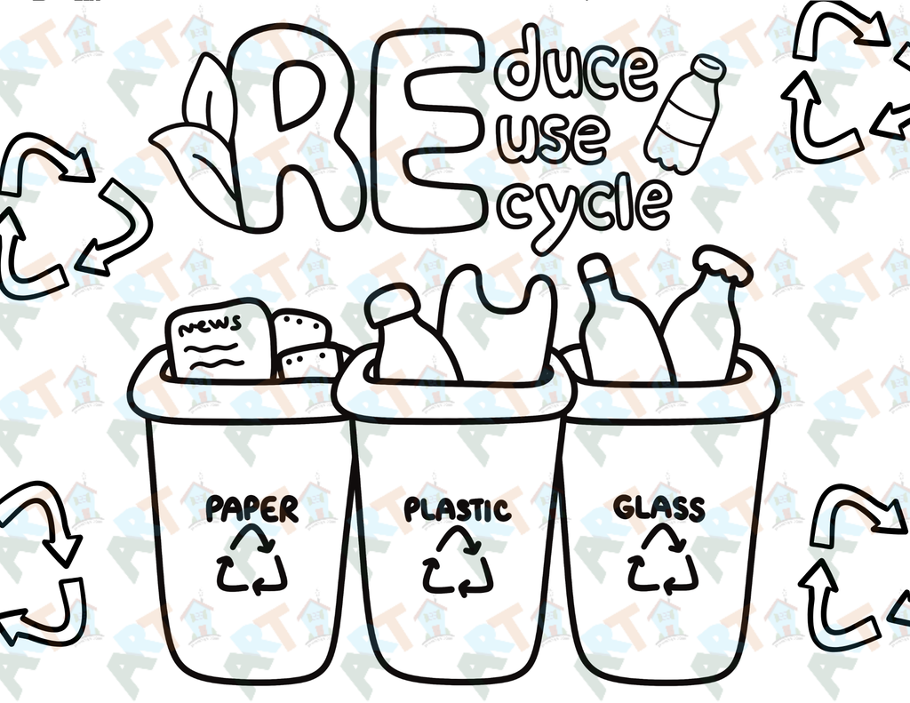 Coloring Pages| Earth Day Coloring Page