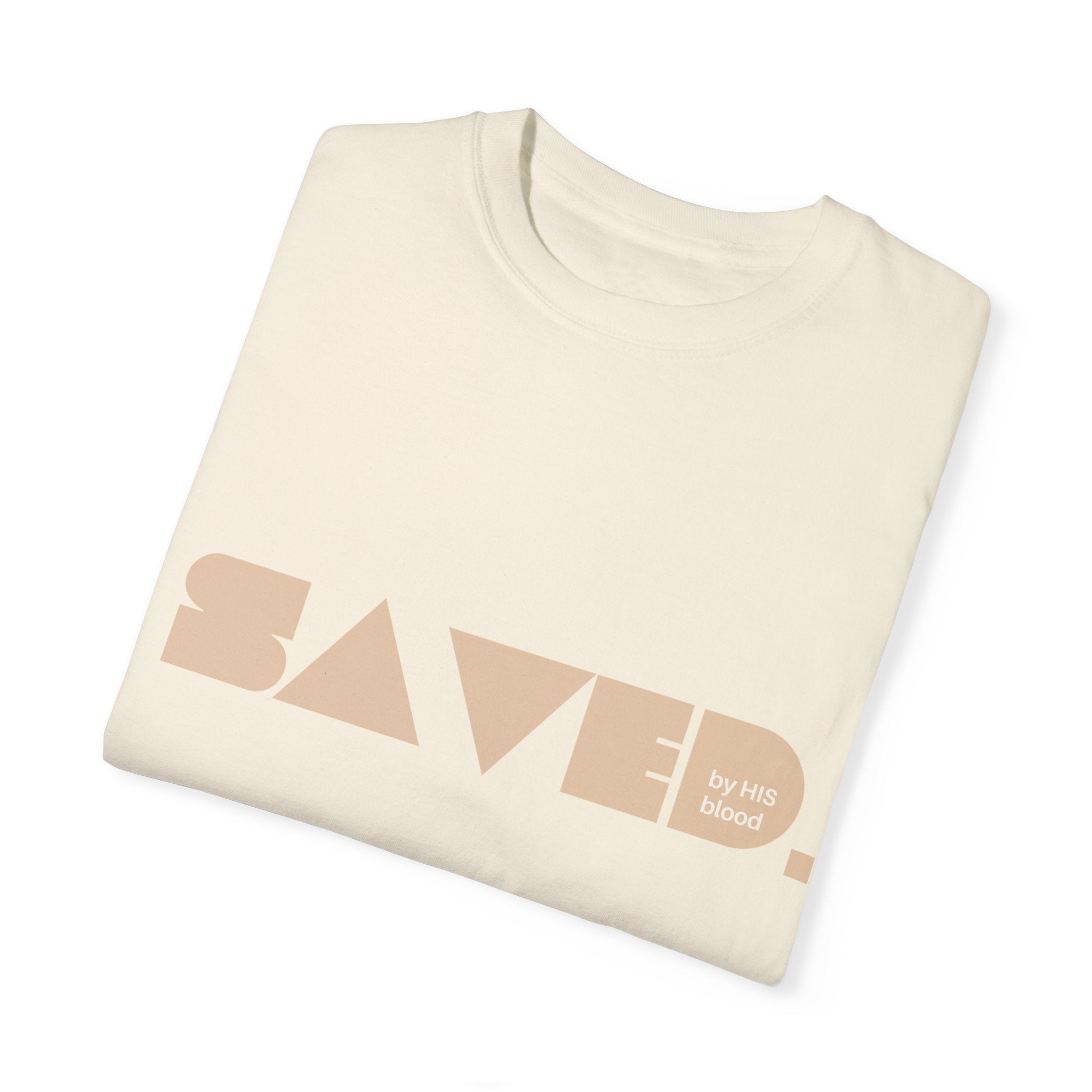 Saved by His Blood "SBHB" Comfort Colors Tee