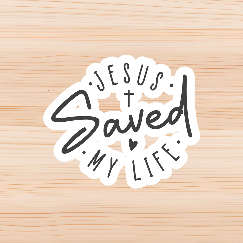 Stickers| Black and White Christian Quotes