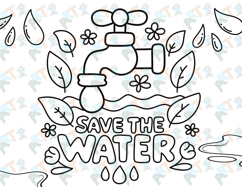 Coloring Pages| Earth Day Coloring Page