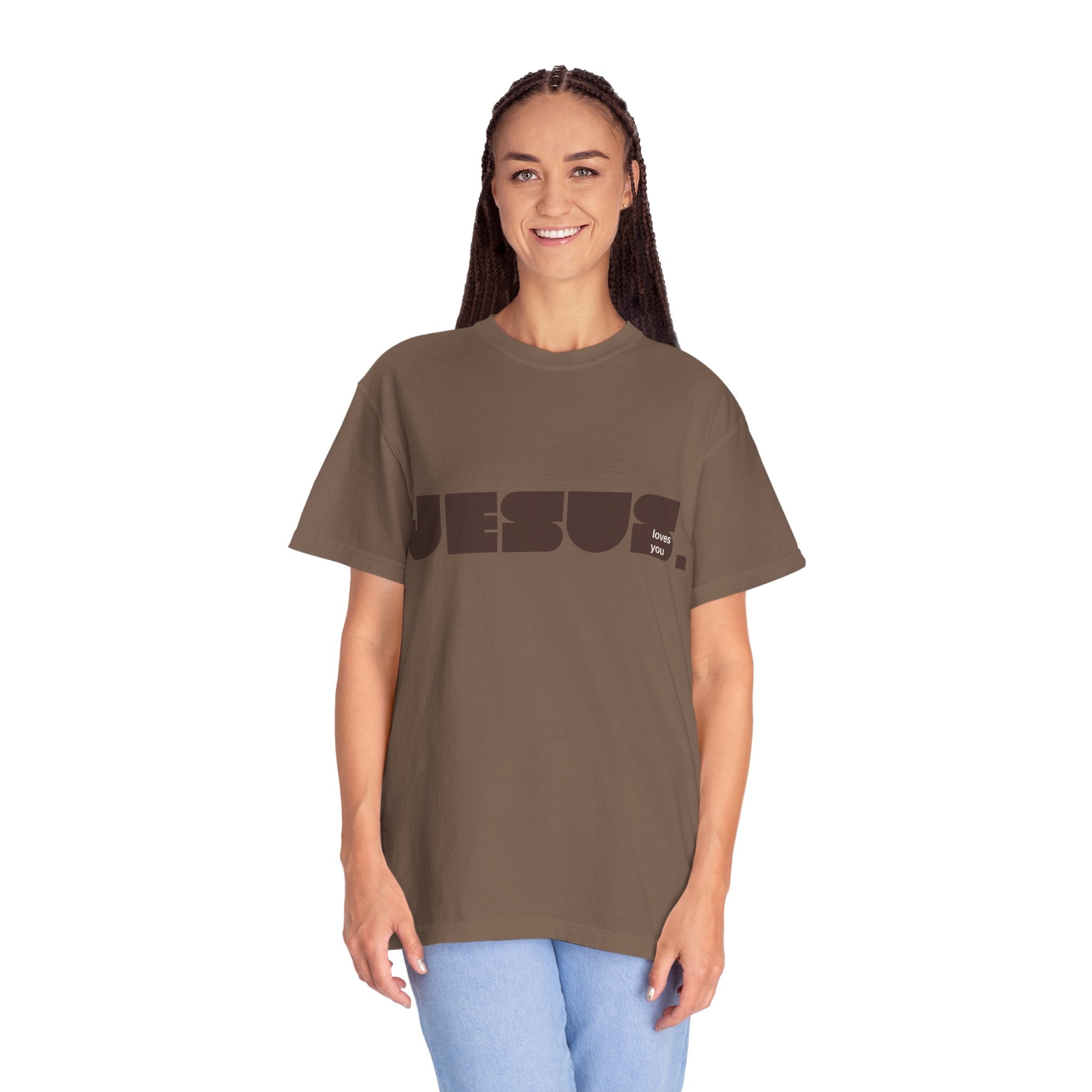 Jesus Loves You "JLY" Comfort Colors Tee