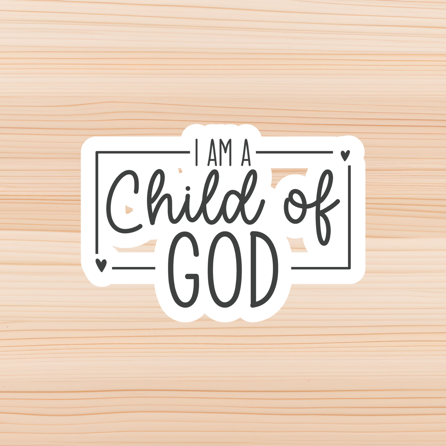 Stickers| Black and White Christian Quotes