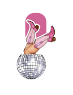 Magnetic Bookmark| Pink Cowgirl