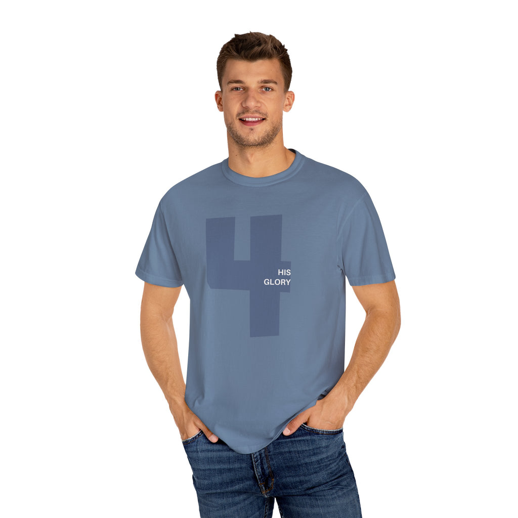 4 His Glory "4HG" Comfort Colors Tee
