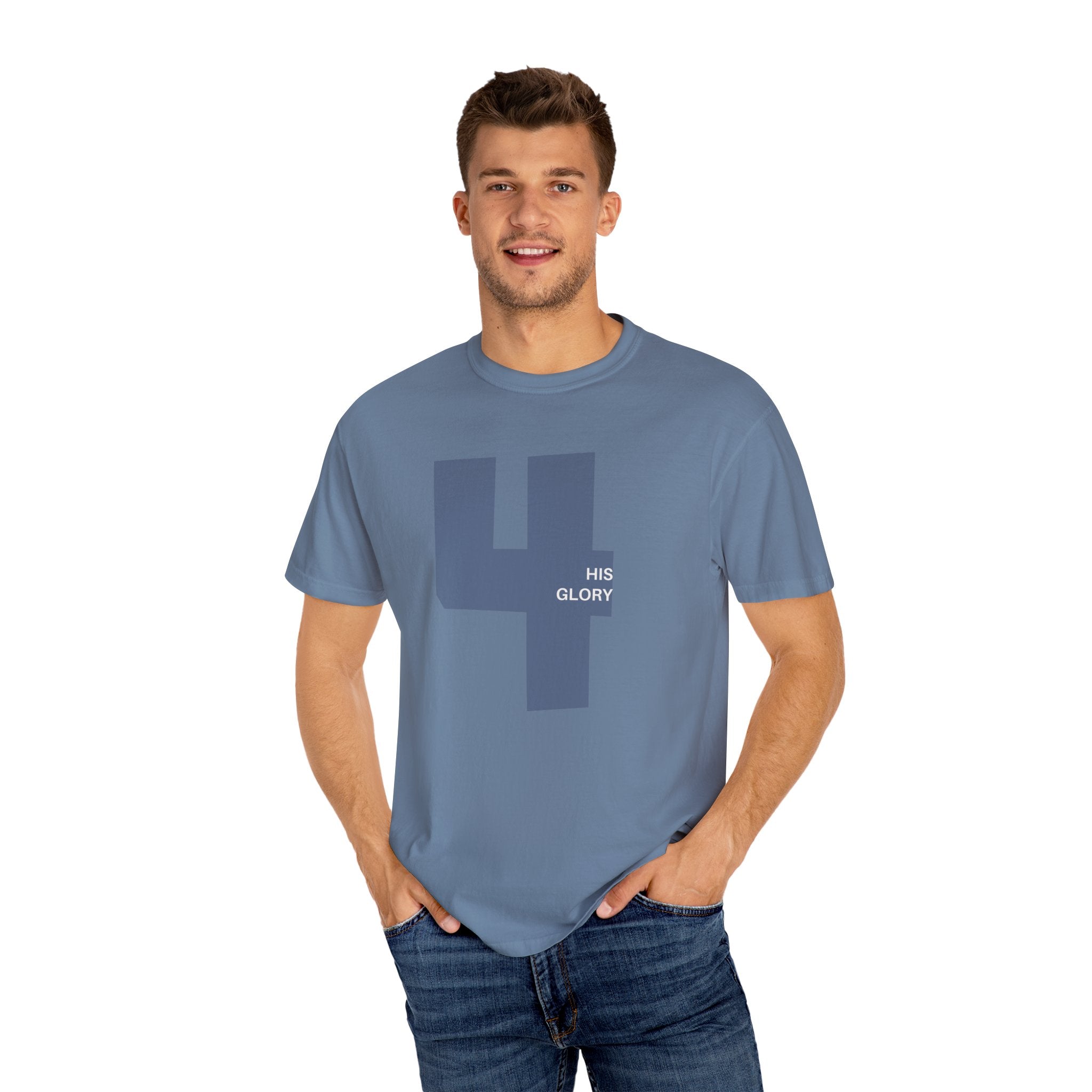 4 His Glory "4HG" Comfort Colors Tee