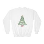Youth CHRISTmas Tree Crewneck Sweatshirt