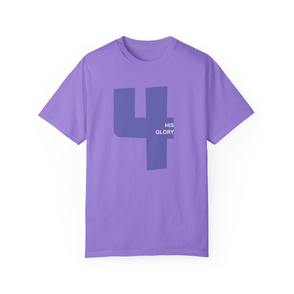4 His Glory "4HG" Comfort Colors Tee