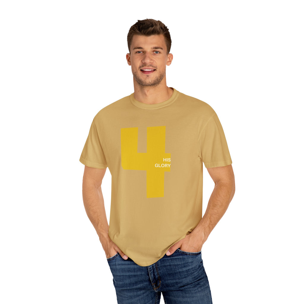 4 His Glory "4HG" Comfort Colors Tee