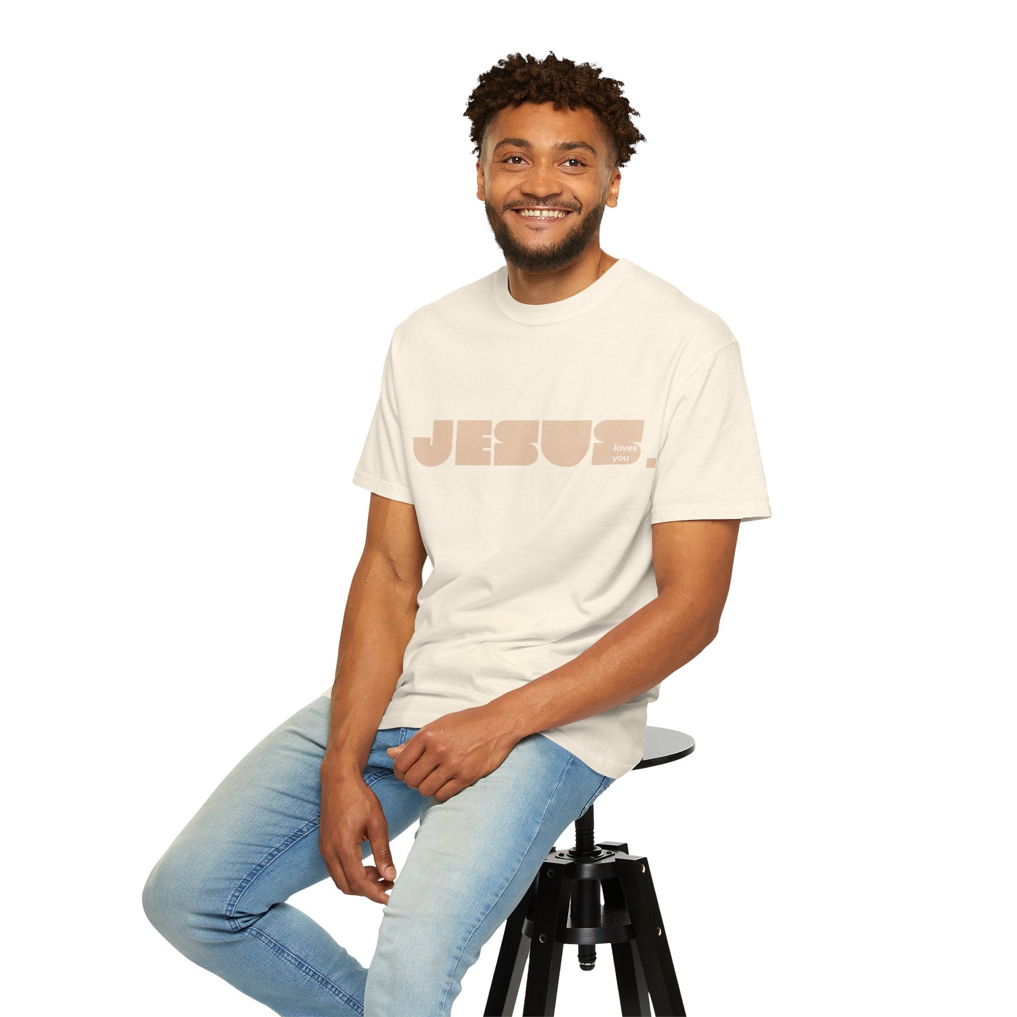 Jesus Loves You "JLY" Comfort Colors Tee