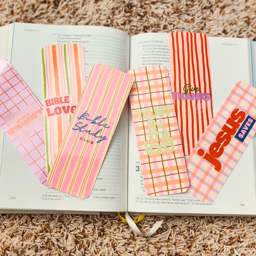Bookmarks| Christian Bookmarks- Cozy