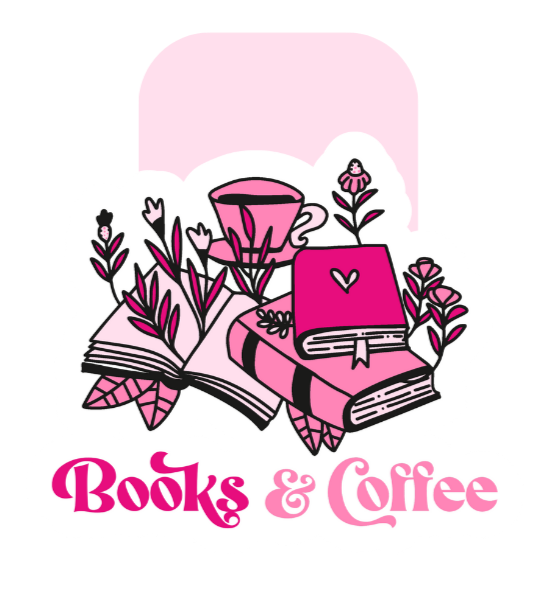 Magnetic Bookmark| Pink Books and Beverage