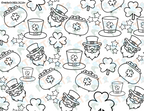Coloring Pages| St. Patricks Day PRINTABLE