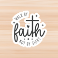 Stickers| Black and White Christian Quotes