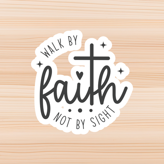 Stickers| Black and White Christian Quotes