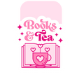 Magnetic Bookmark| Pink Books and Beverage