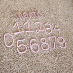 Multicolor Knitted Wire Baby Milestone Set