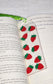 Acrylic Bookmark| Strawberry