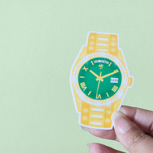 Stickers| On Time God