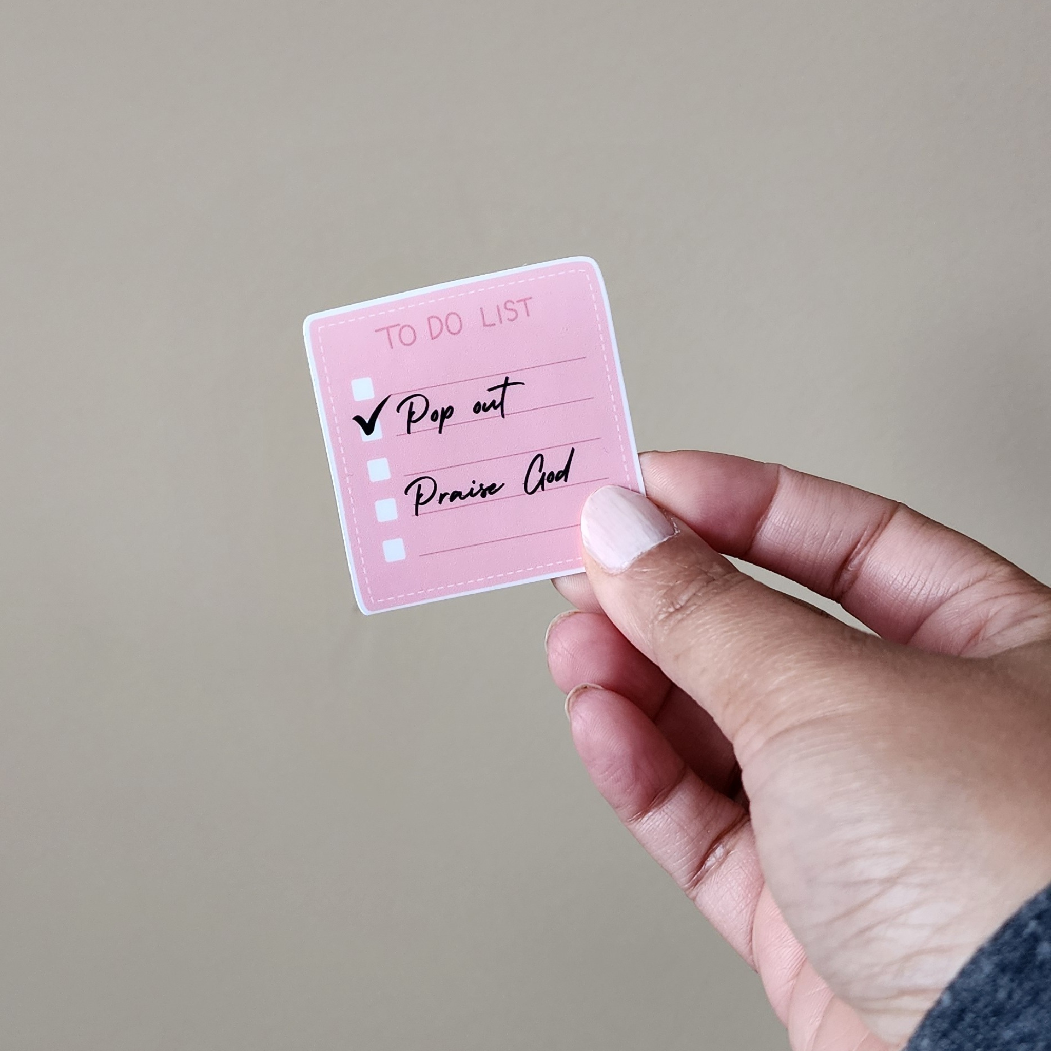 Stickers| Pop Out