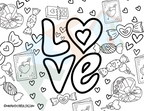 Coloring Pages| VDay PRINTABLE