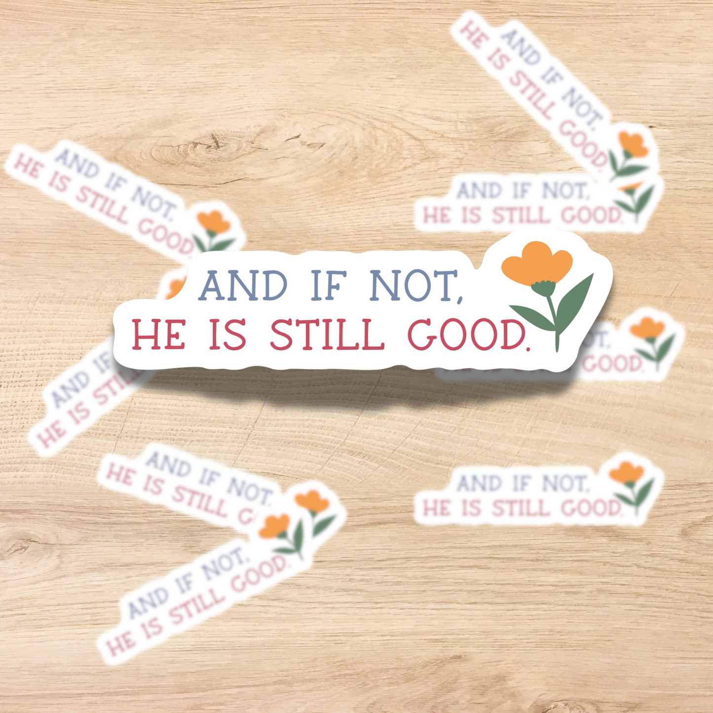 Stickers| Inspirational Christian Quote