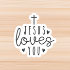 Stickers| Black and White Christian Quotes