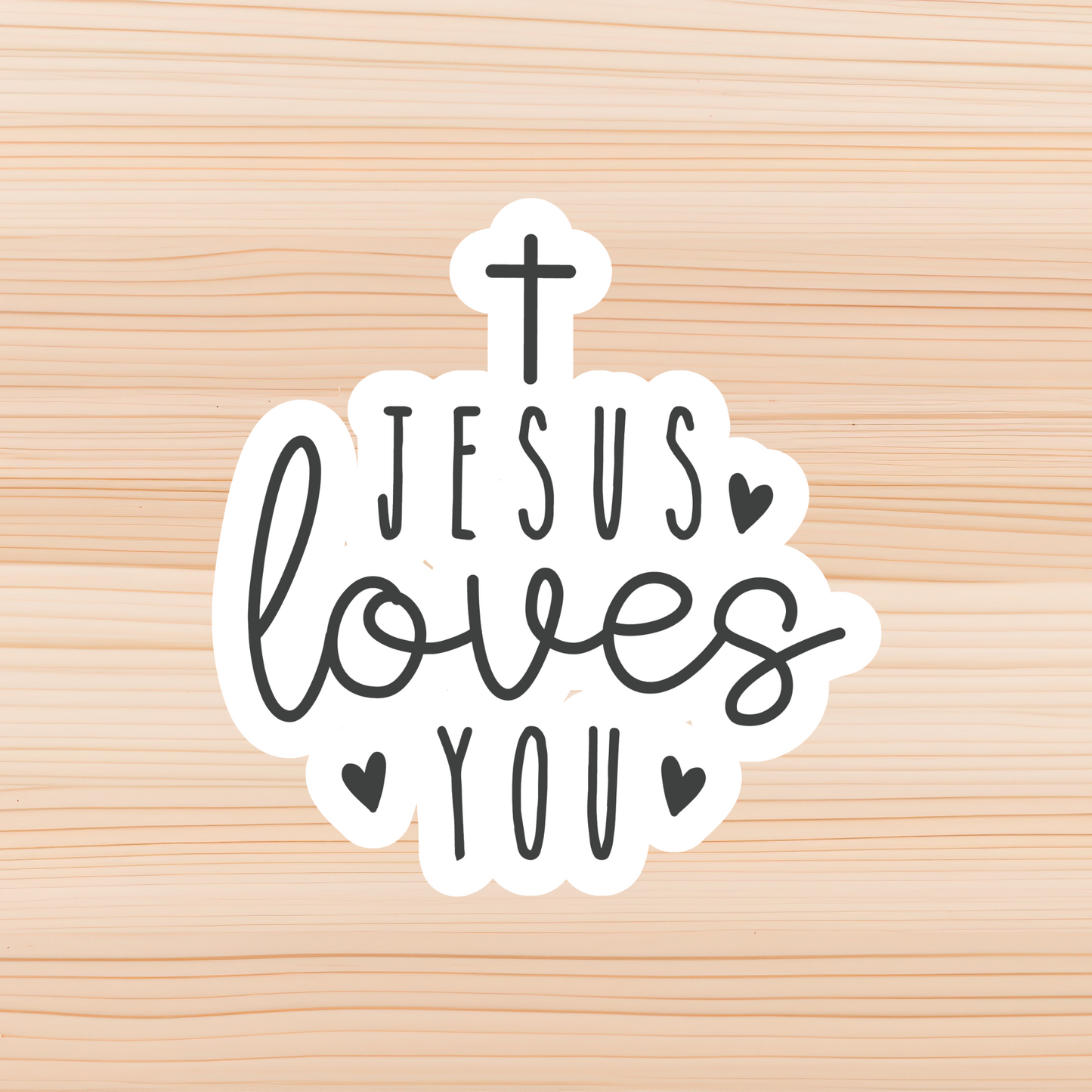 Stickers| Black and White Christian Quotes