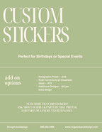 Custom Stickers