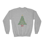 Youth CHRISTmas Tree Crewneck Sweatshirt