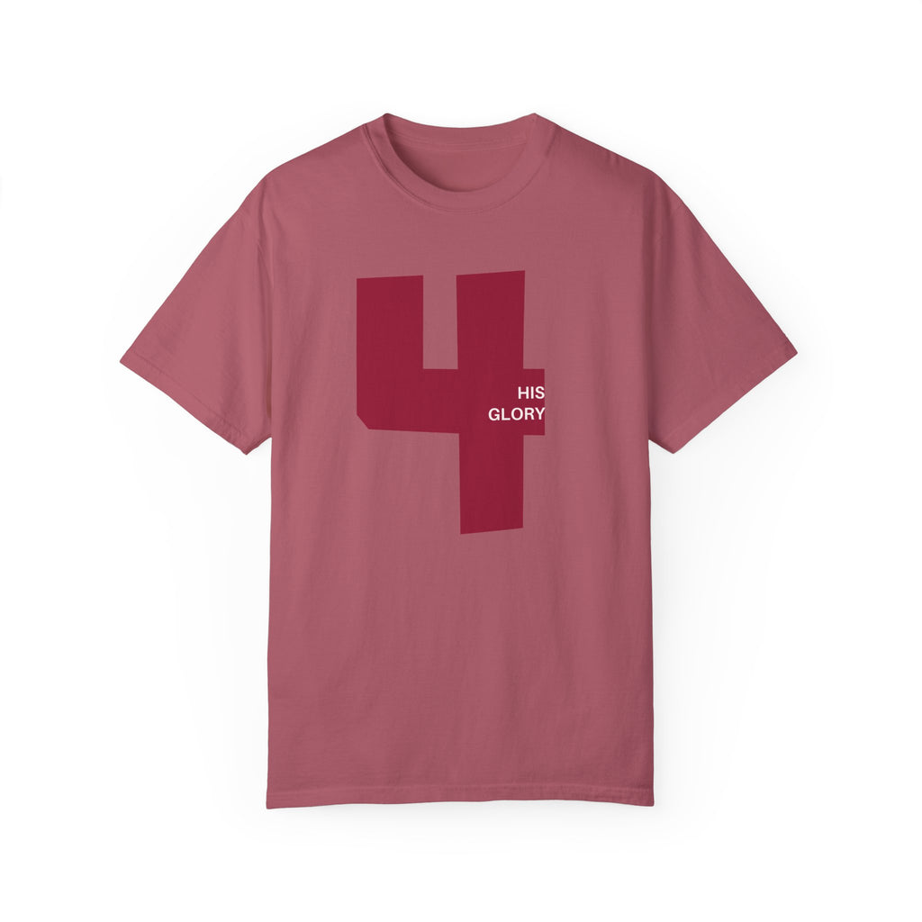 4 His Glory "4HG" Comfort Colors Tee