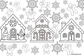 Banner| Christmas Coloring Banner