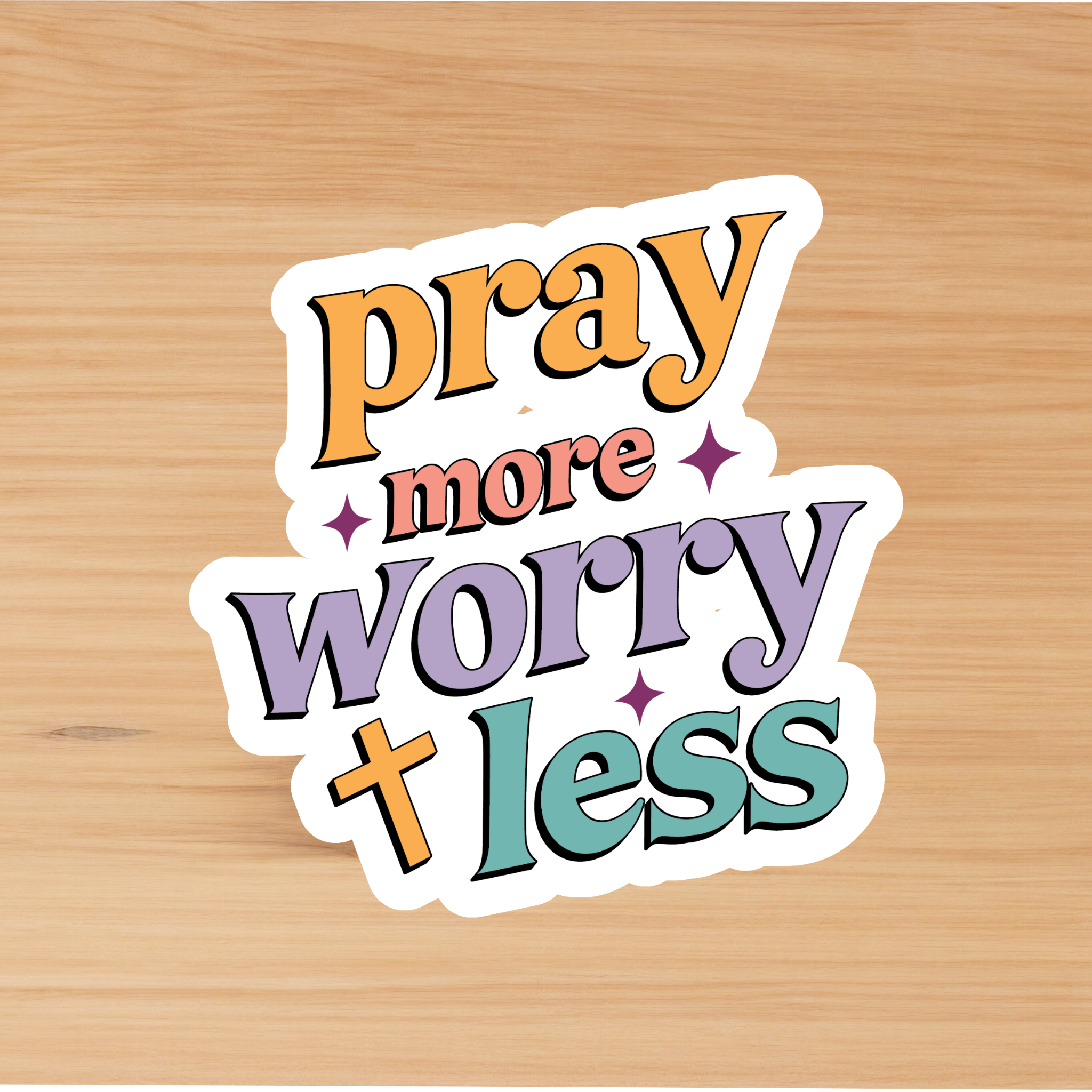Stickers| Colorful Christian Quotes