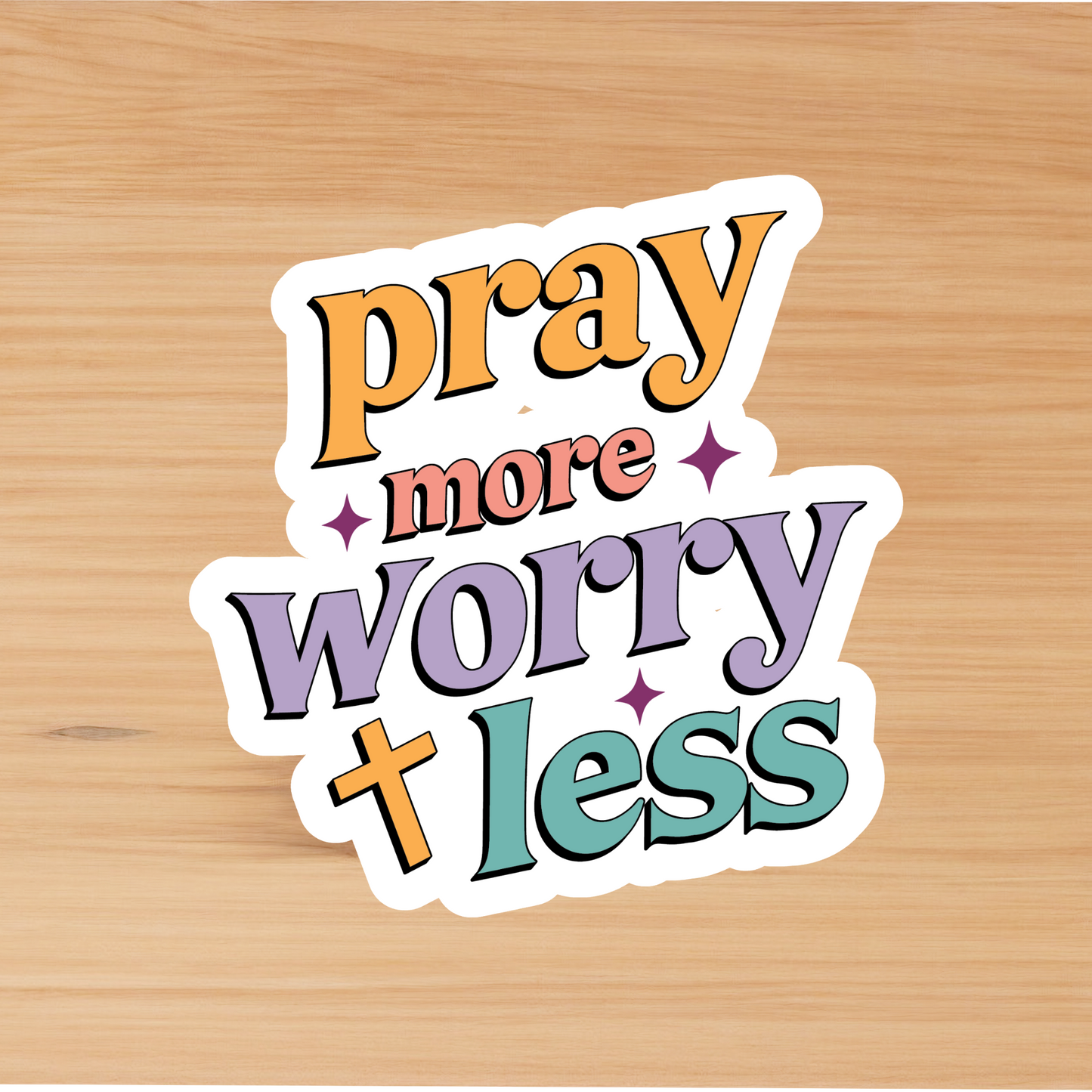 Stickers| Colorful Christian Quotes