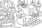 Banner| Thanksgiving Coloring Banner