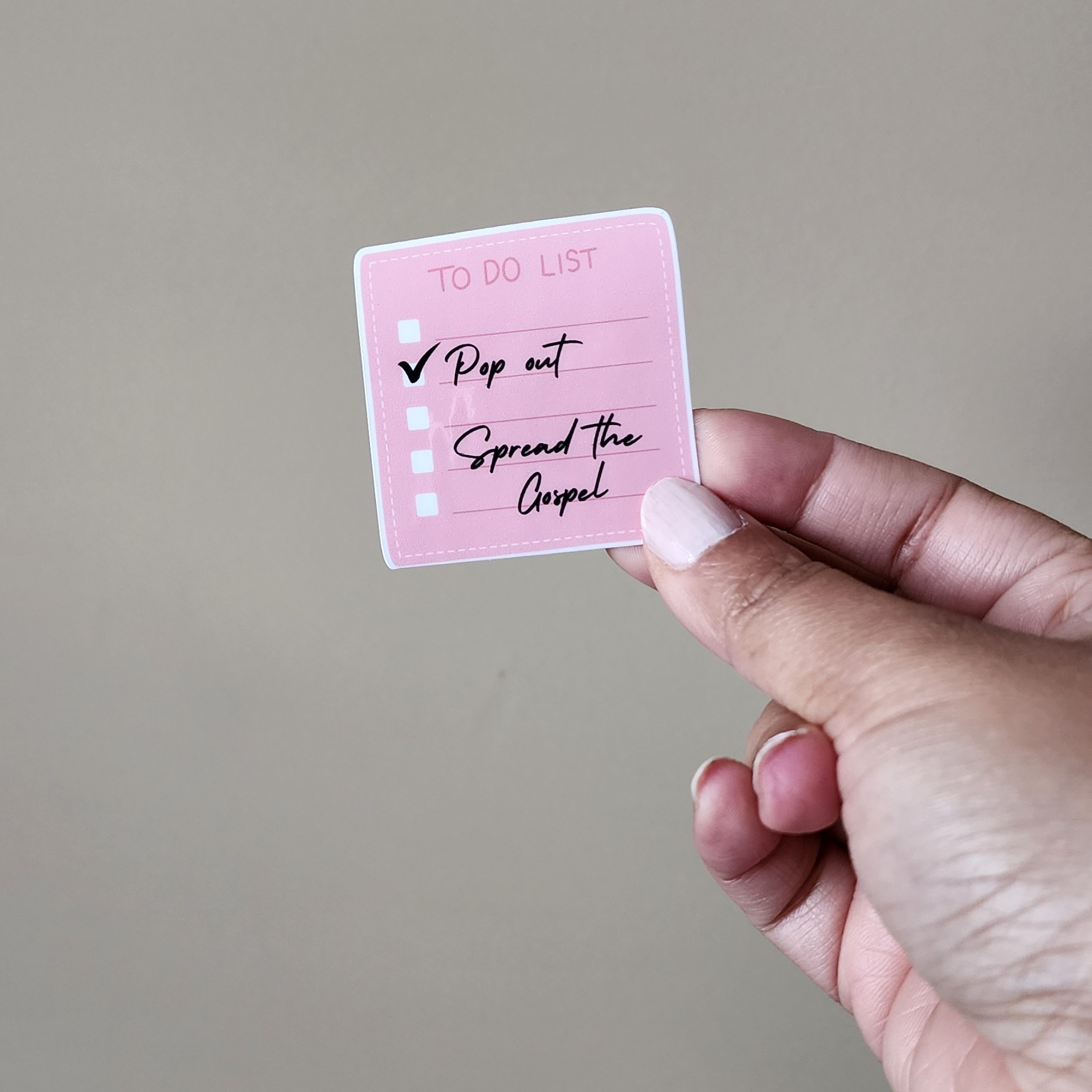 Stickers| Pop Out