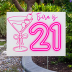 Hand Painted Yard Sign