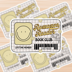 Stickers| Smiley Bookish