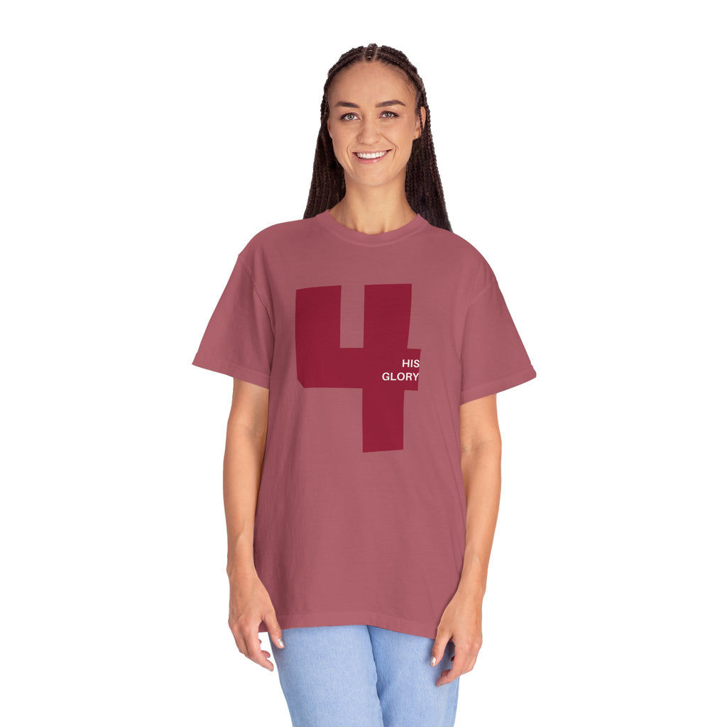 4 His Glory "4HG" Comfort Colors Tee