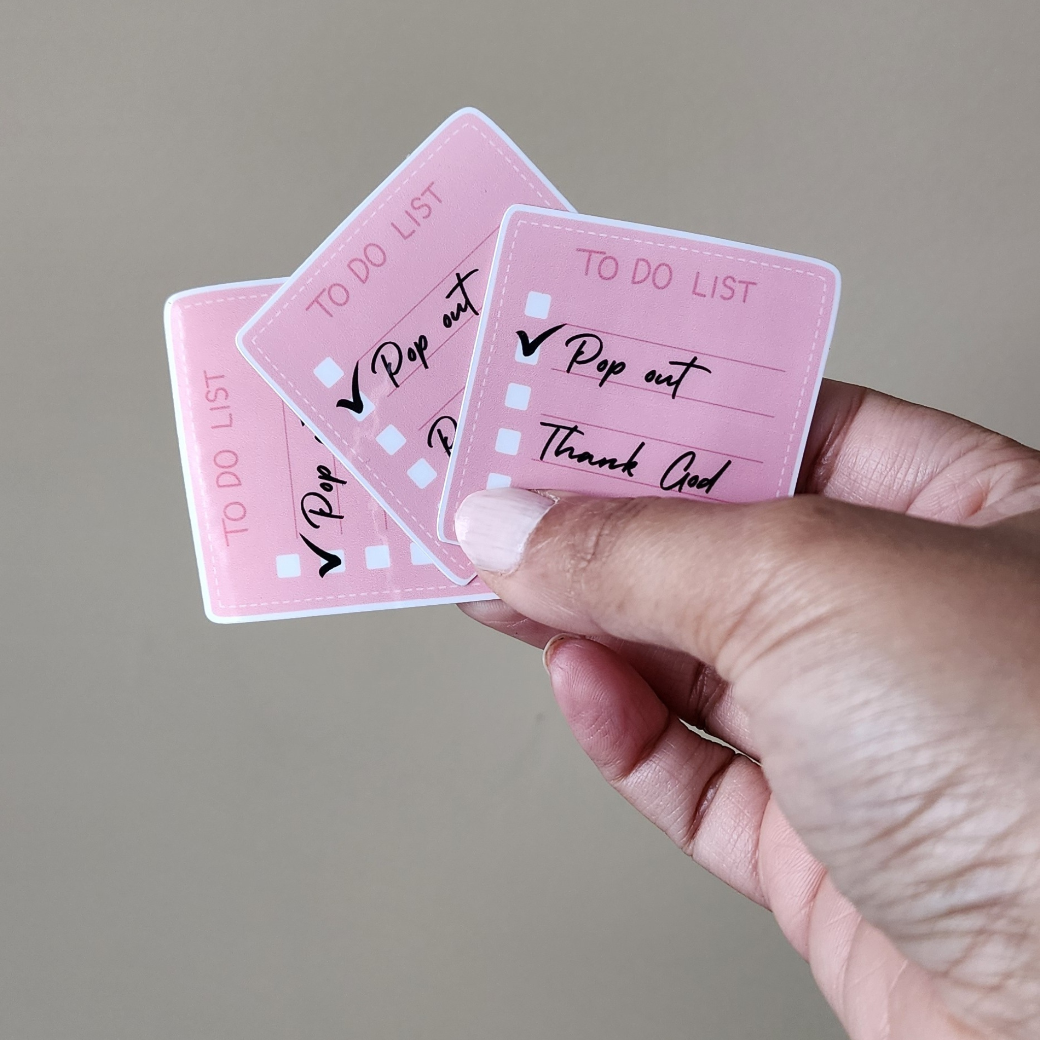 Stickers| Pop Out