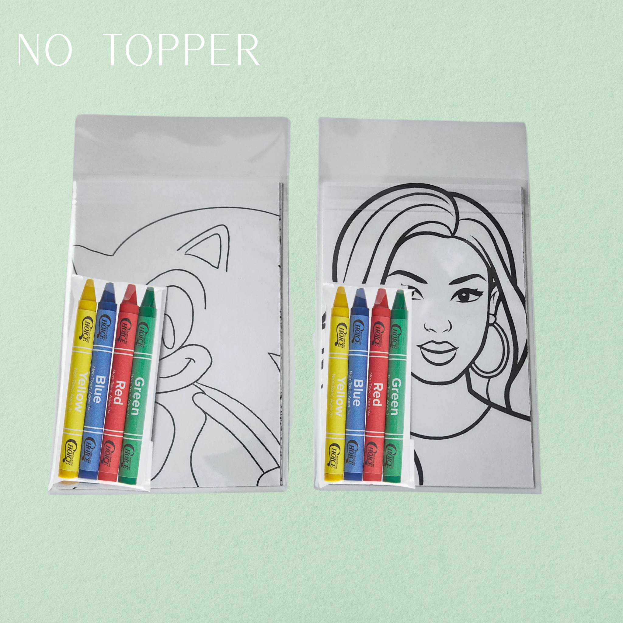 Coloring Pages| Custom Party Favors