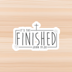 Stickers| Black and White Christian Quotes