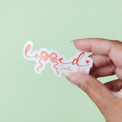 Stickers| Coquette Loved