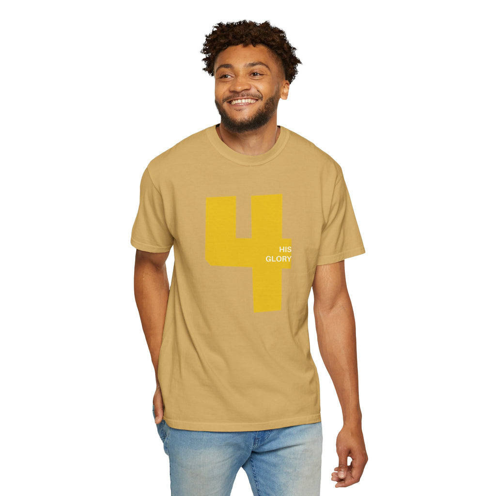 4 His Glory "4HG" Comfort Colors Tee