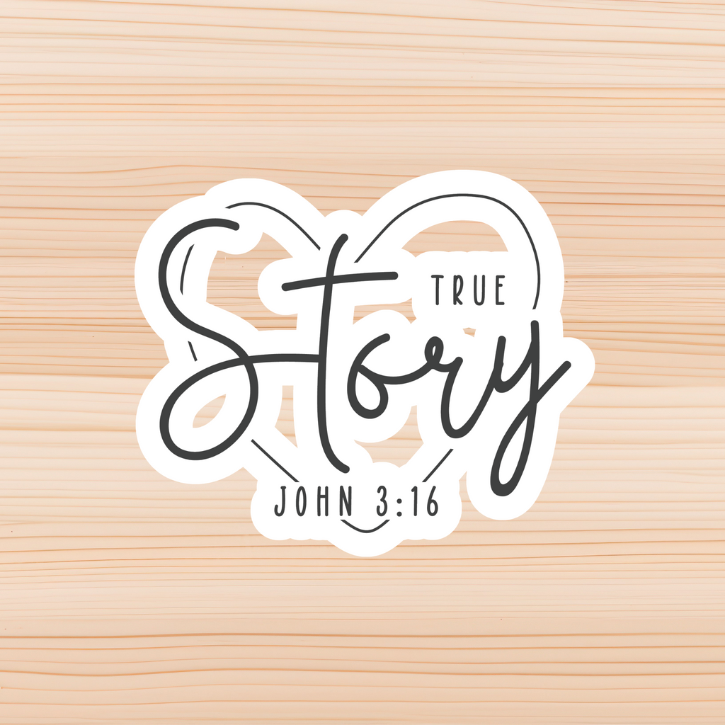 Stickers| Black and White Christian Quotes